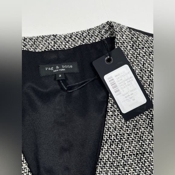 NEW! Rag & Bone Priya Tweed Vest - Picture 8 of 10
